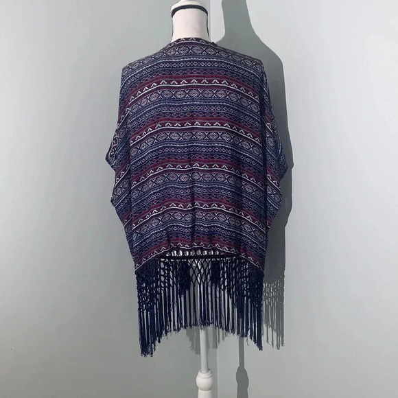 Forever 21 Ladies' Chiffon Kimono size M/L - Picture 4 of 6